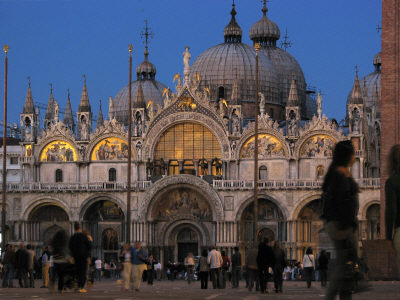 San Marco's at sunset