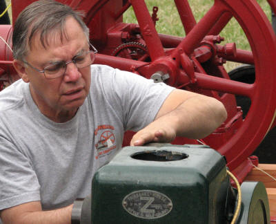 fine tuning a stationary engine